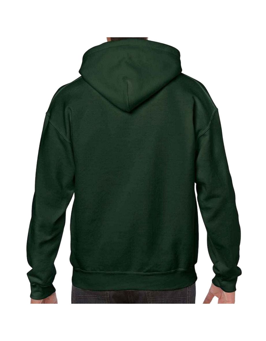 Gildan Mens Hoodie - Forest Green - 1