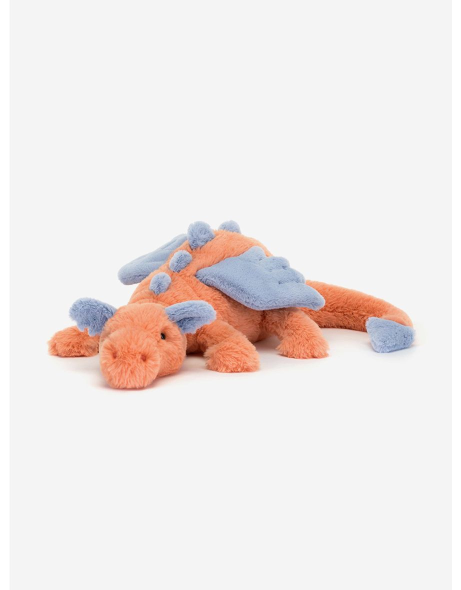 Baby Persimmon Snow Dragon Soft Toy (Large) in Pink - 3