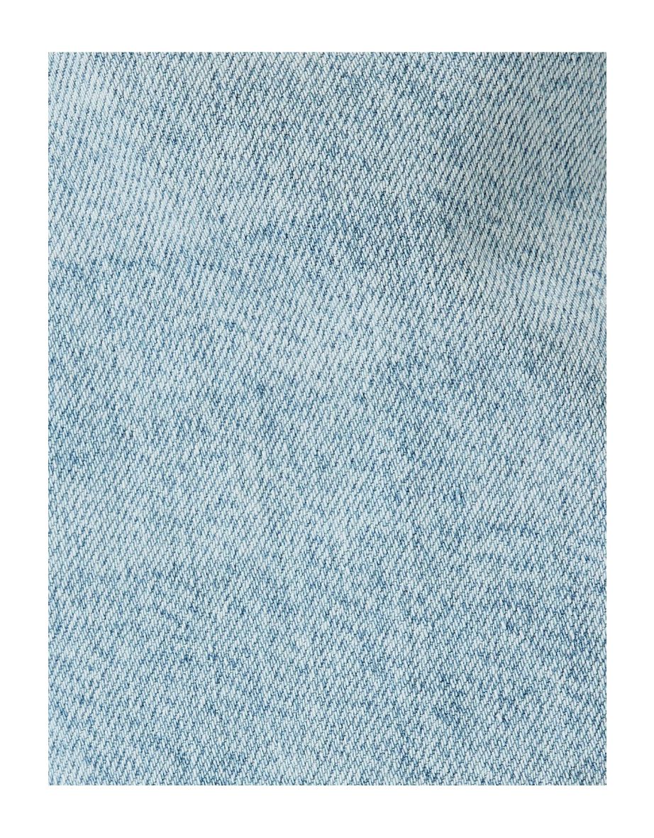 High Waist Cut Leg Buttoned Jeans - Balloon Fit Jeans - 5