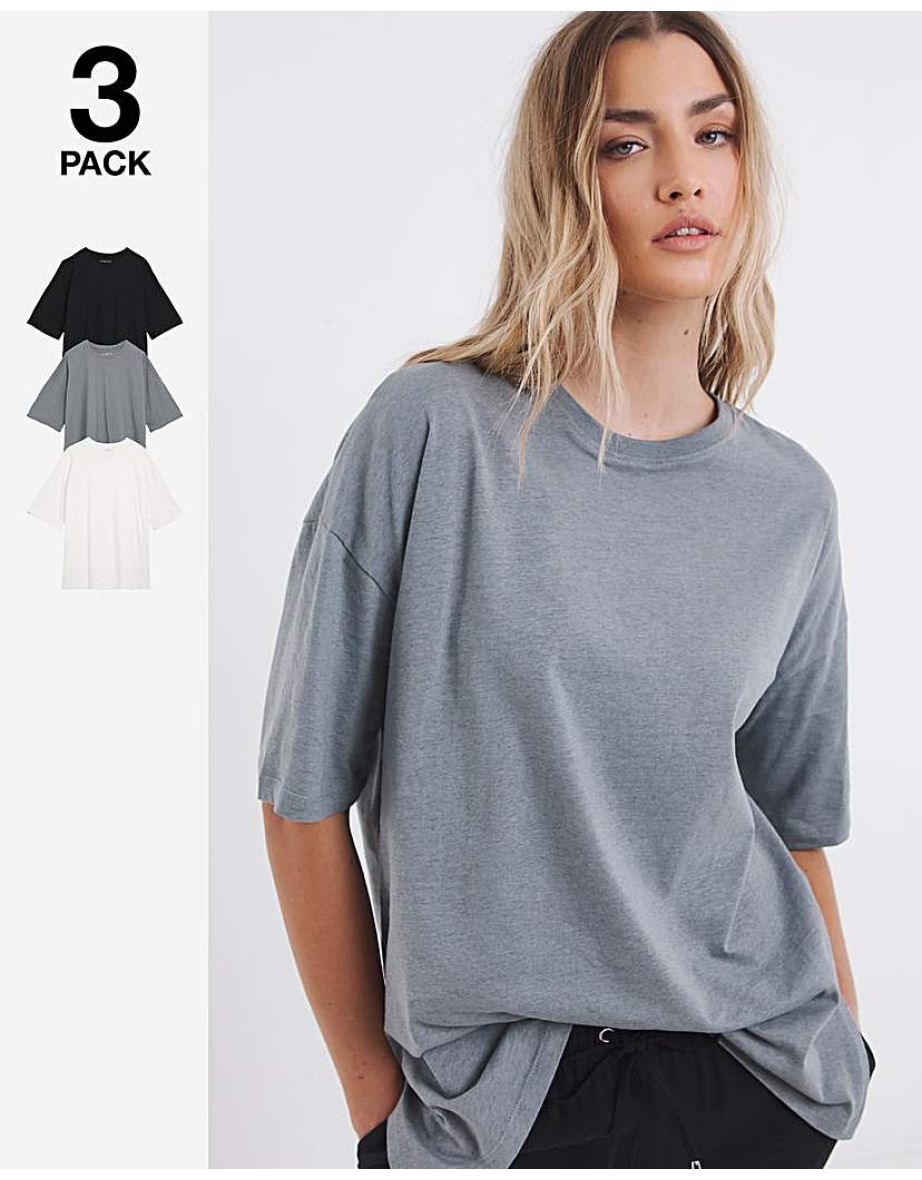 3 Pack Boyfriend T-Shirt