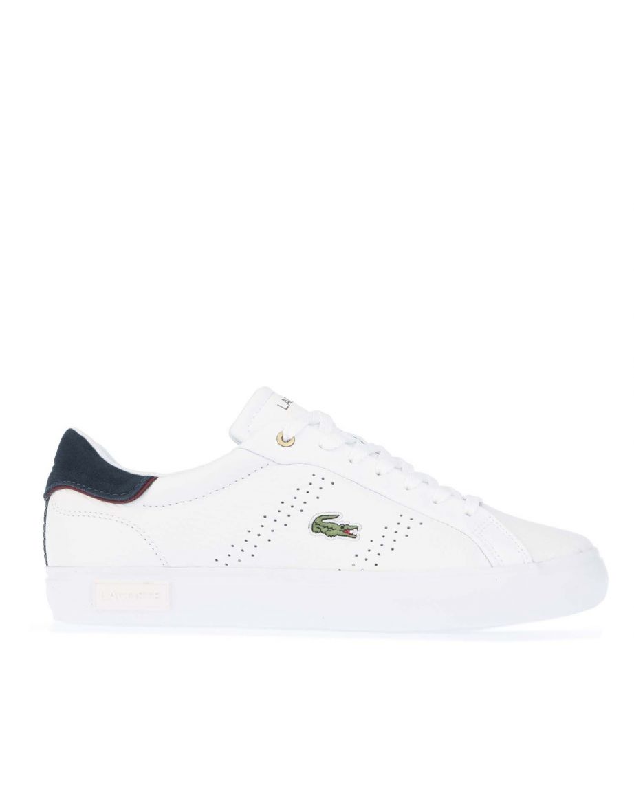 Lacoste blanche homme best sale