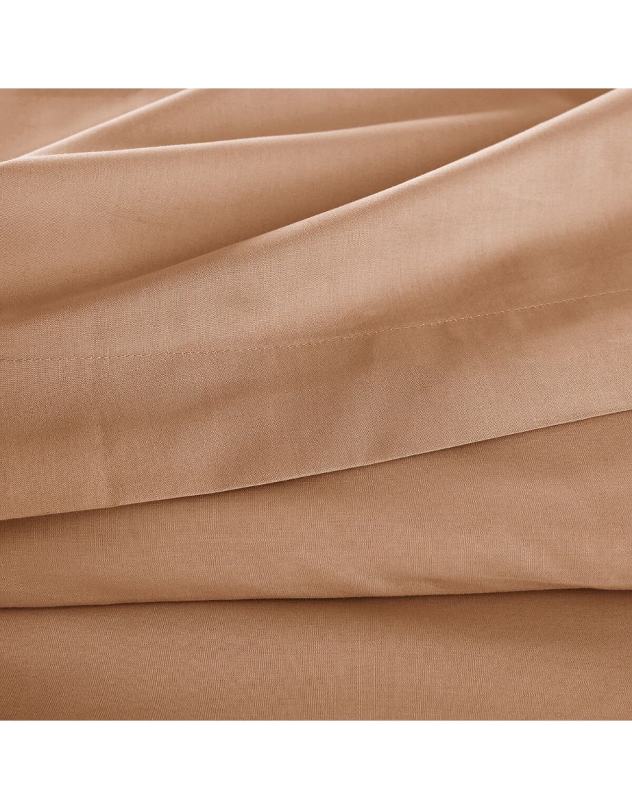 Best Quality Plain 100% Cotton Percale 200 Thread Count Pillowcase - 3