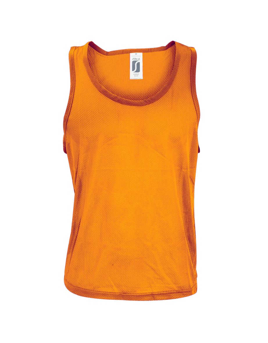 SOLS Mens Anfield Sports Training Bib - Orange