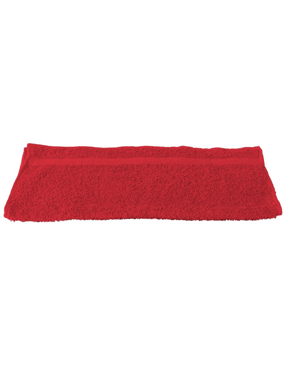 Towel City Luxury Range 550 GSM - Gym Towel (40 X 60 CM) - Red