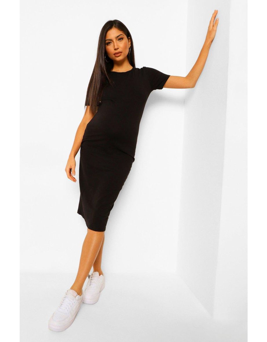 Bodycon maxi hotsell maternity dress