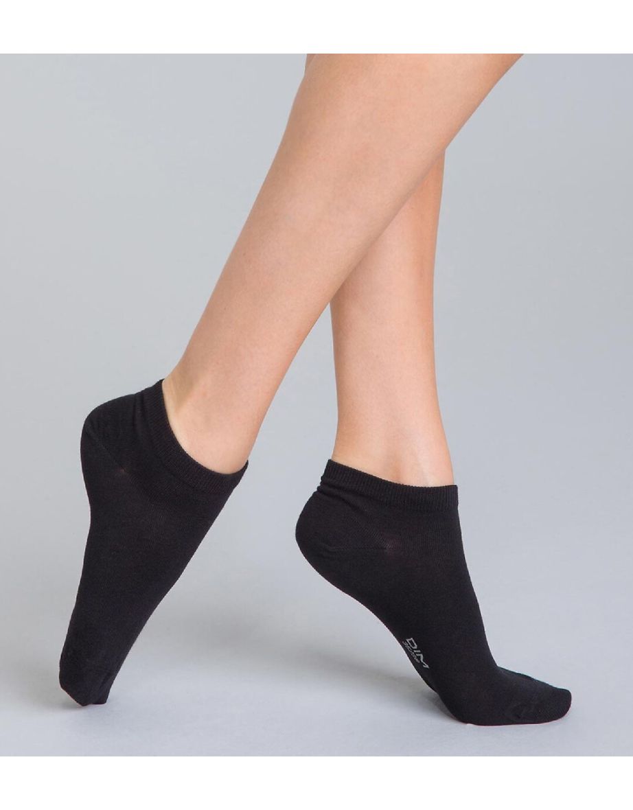Pack of 2 Pairs of Trainer Socks in Cotton Mix - 3