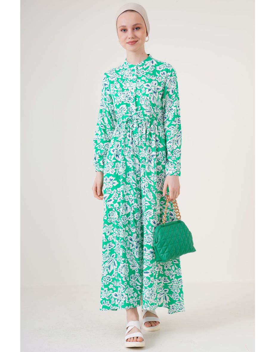 Dress - Green - Shift