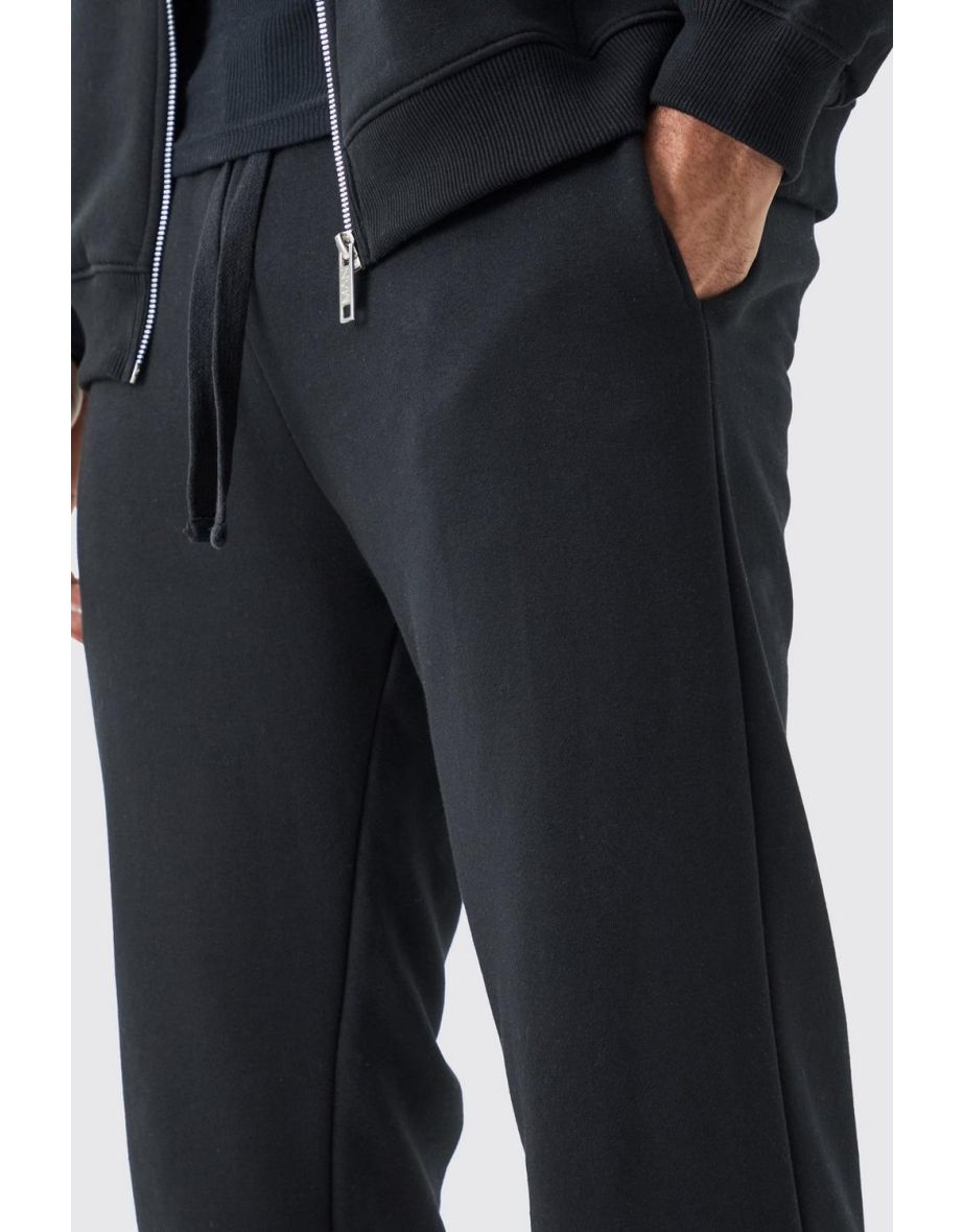 Split Hem Jogger - black - 2