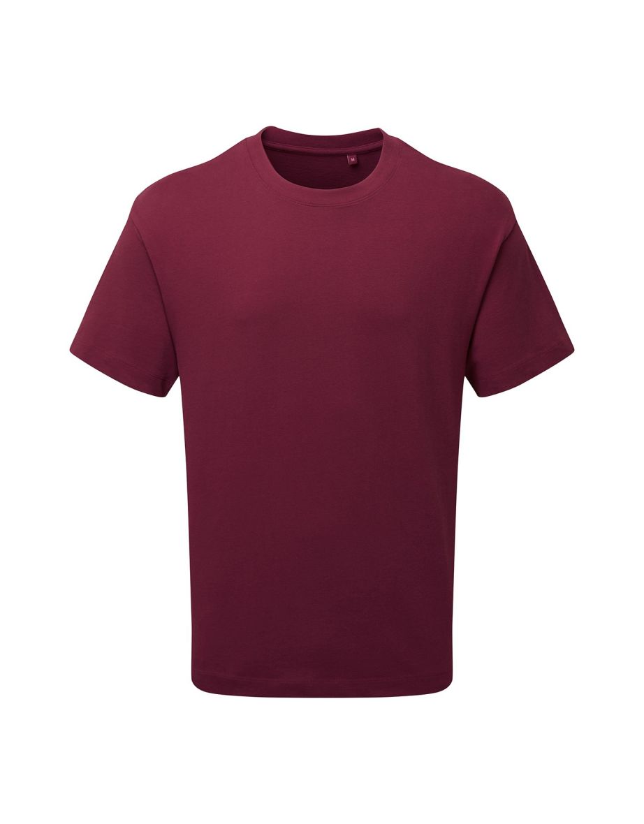 Anthem Unisex Adult Heavyweight T-Shirt - Burgundy