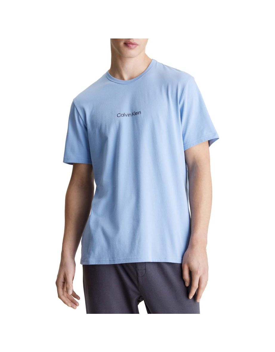 Men's Calvin Klein Crew Neck Lounge T-Shirt in Blue