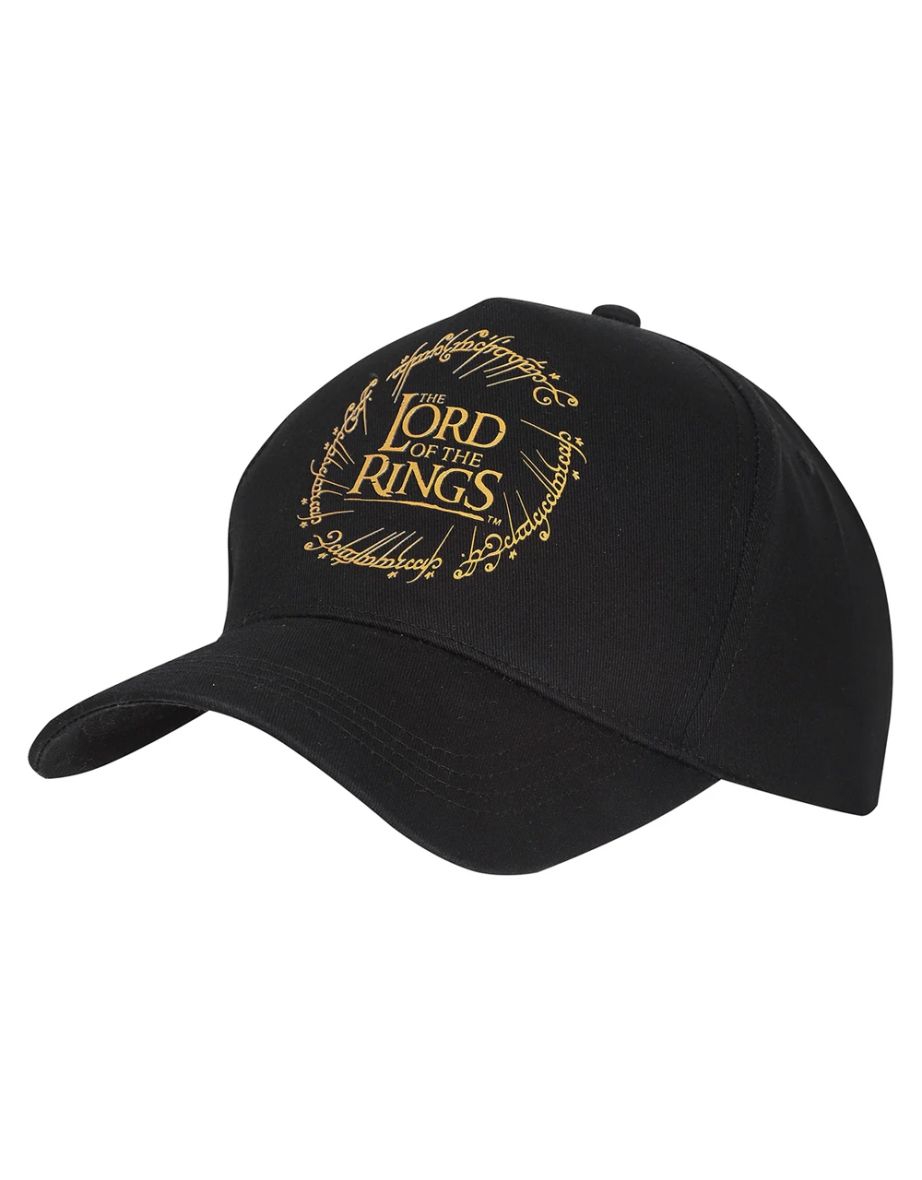 The Lord Of The Rings Logo Cap - Black - 1