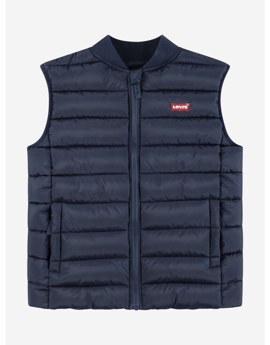 Boys Padded Gilet in Navy