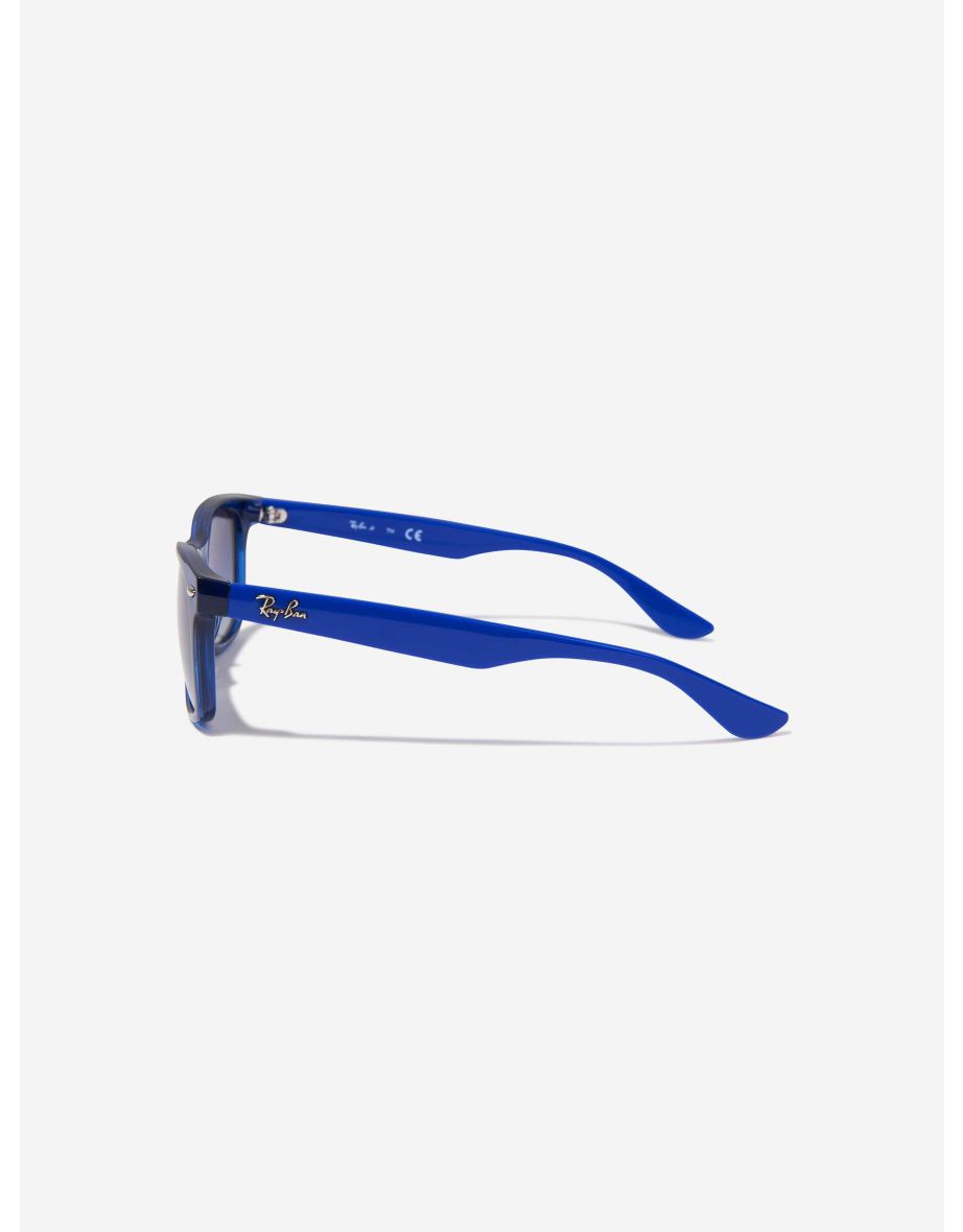 Ray-Ban Kids New Junior Wayfarer Sunglasses in Blue - 2