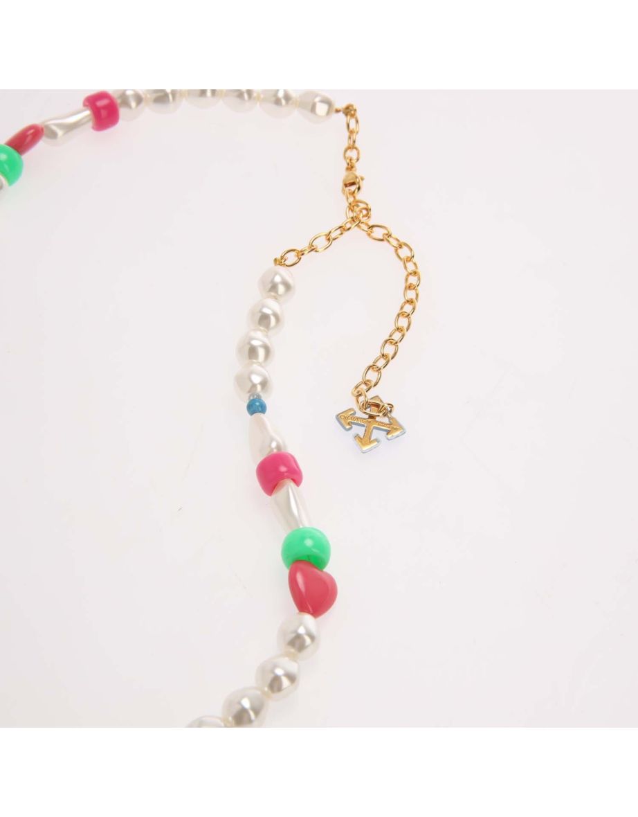 Accessories Off White Fun Pearl & Beads Necklace in other - 2