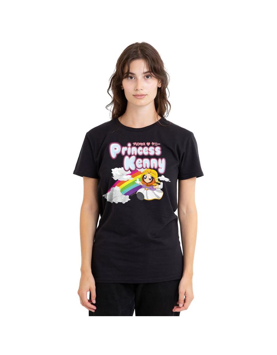 South Park Unisex Adult Princess Kenny T-Shirt - Black