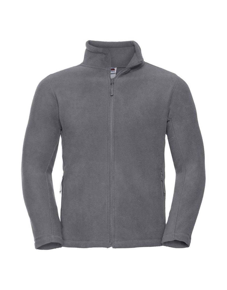 Russell Mens Outdoor Fleece Jacket - Convoy Grey
