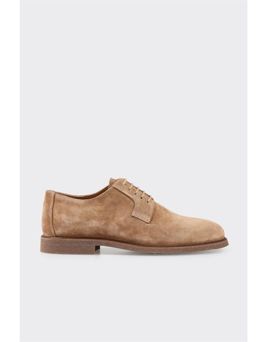 Camel Leather Men's Casual Shoes
