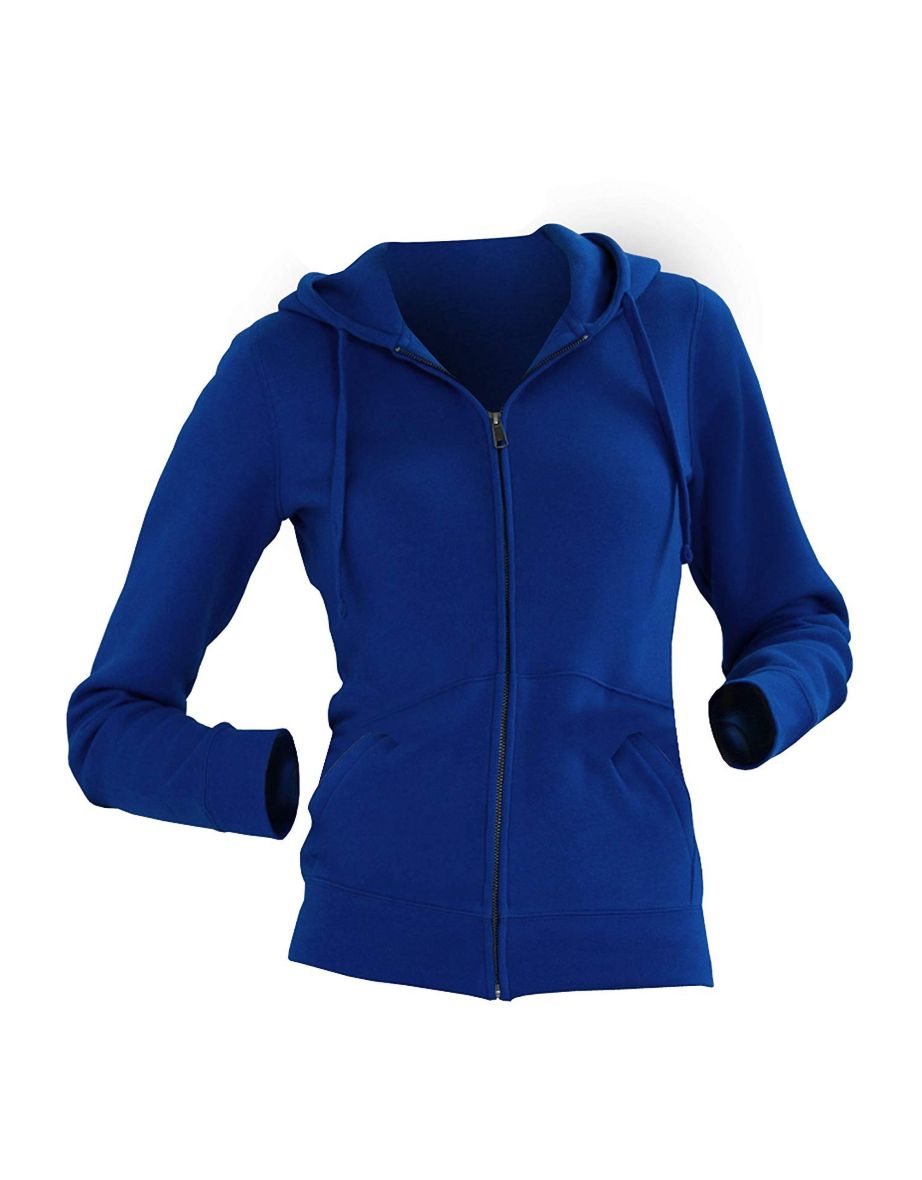 Russell Ladies Premium Authentic Zipped Hoodie (3-Layer Fabric) - Bright Royal - 1