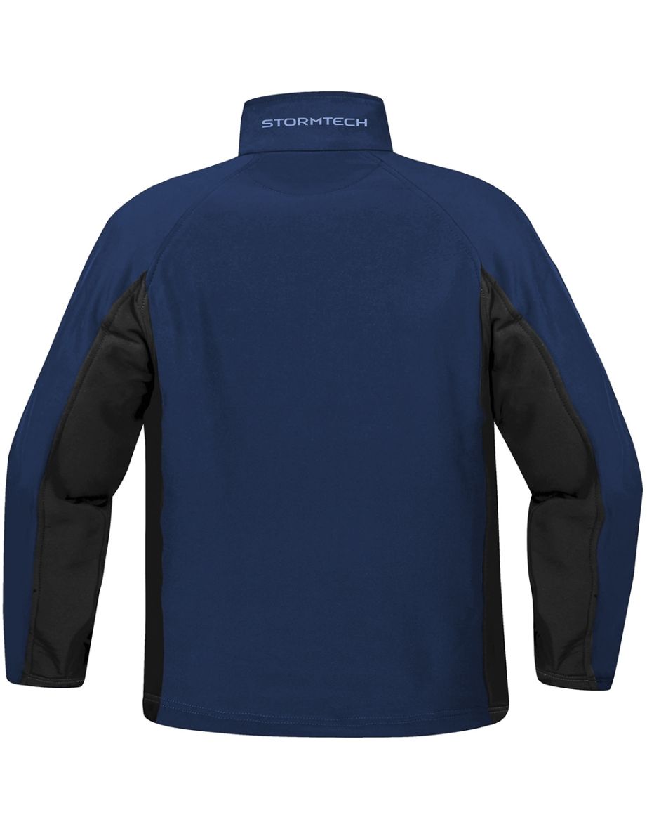 Stormtech Mens Bonded Teflon® DWR Wind/Water Repellent Jacket - Navy/Black - 1