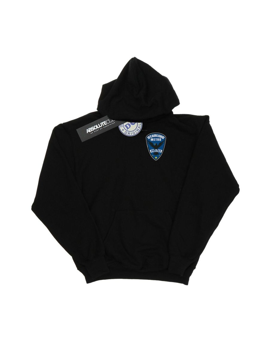 DC Comics Girls Arrow Starling Metro Badge Hoodie - Black