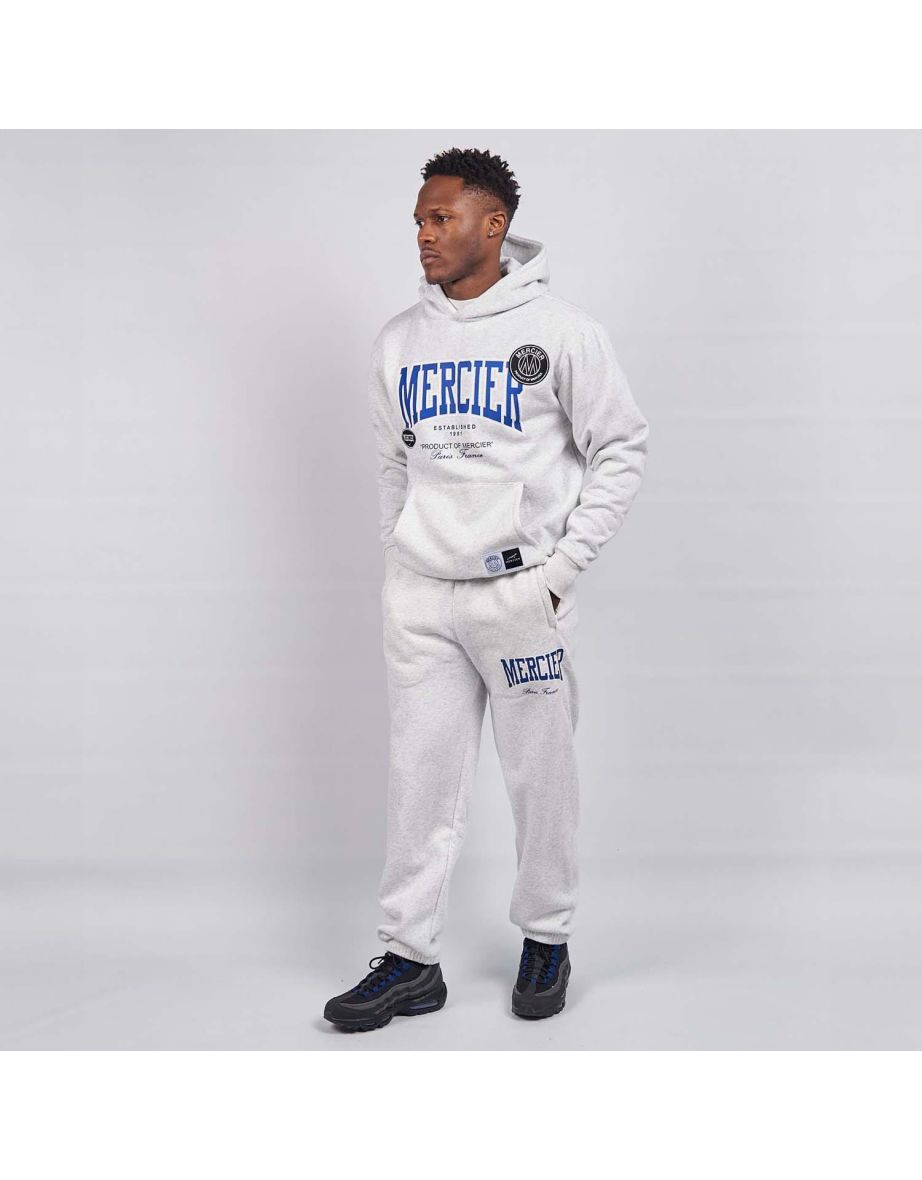 Men's Mercier Kansas Relaxed Hoodie in Grey