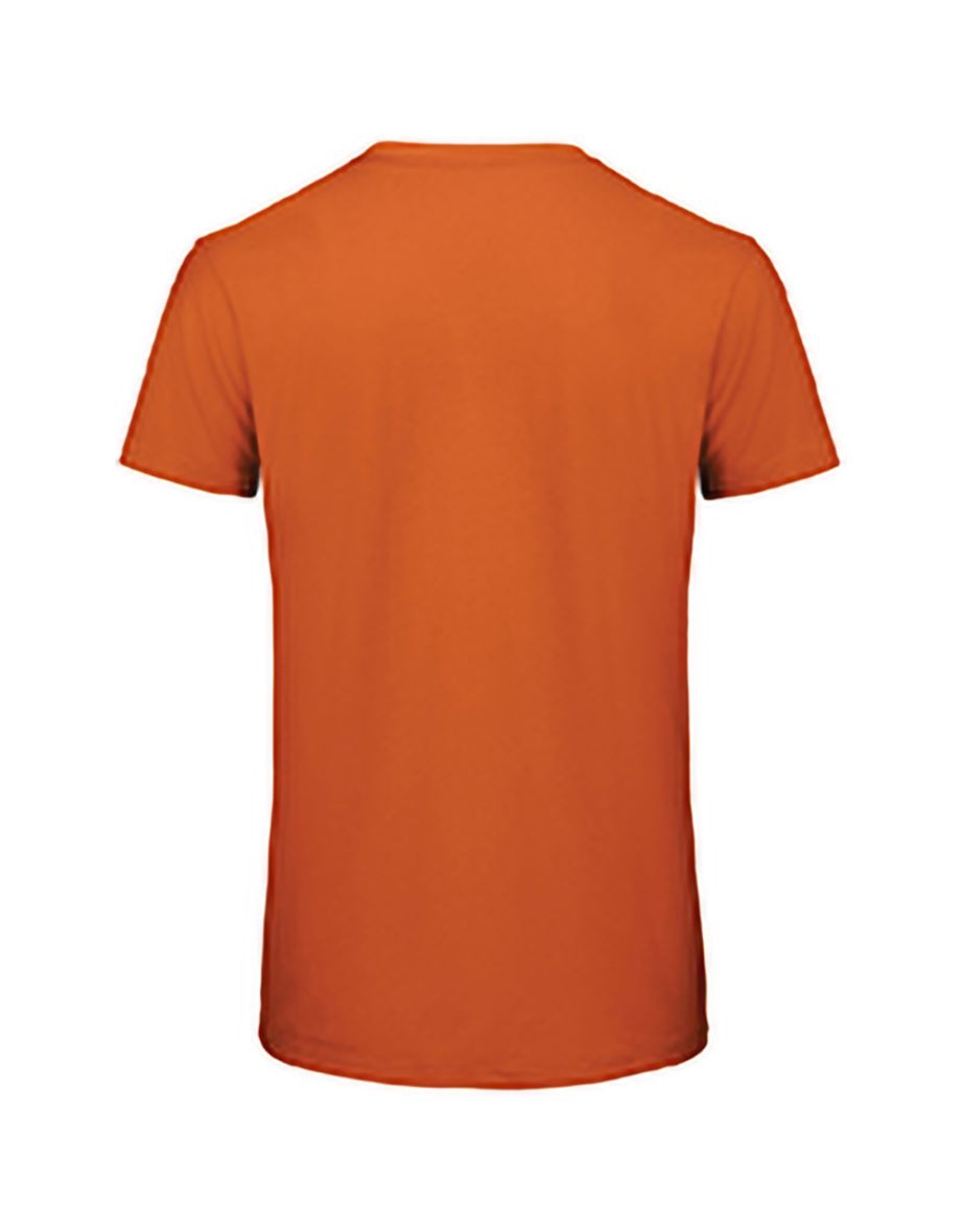 B&C Mens Favourite Organic Cotton Crew T-Shirt - Urban Orange - 1