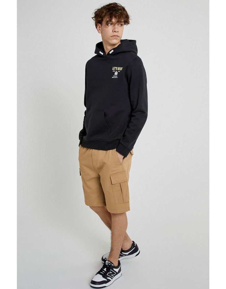 Cotton Utility Bermuda Shorts