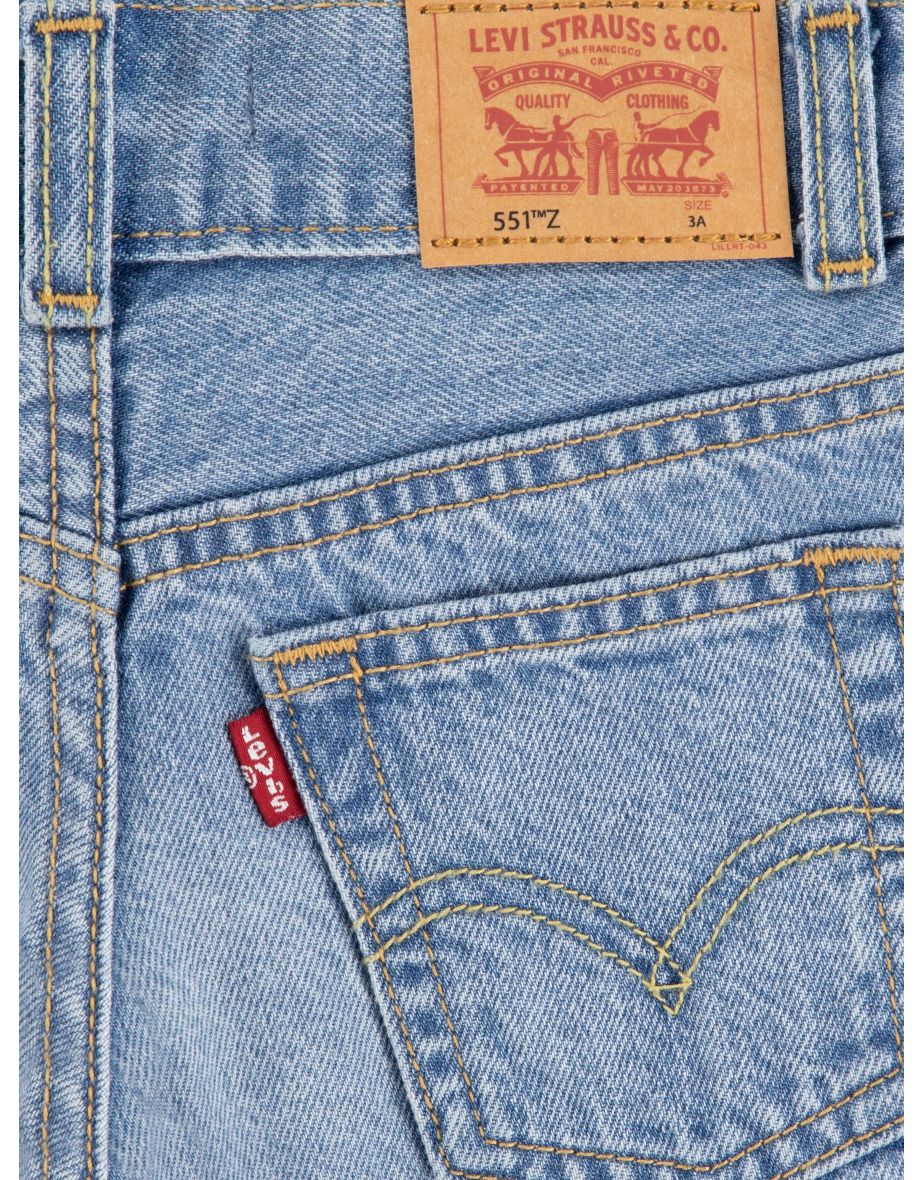 Boys Skate Shorts in Blue - 3