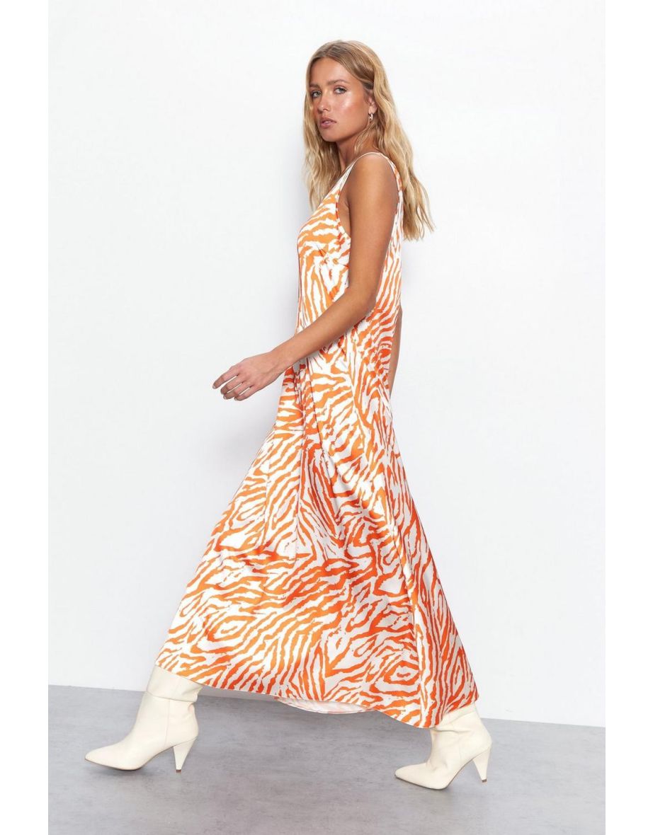 Warehouse 2024 tiger dress