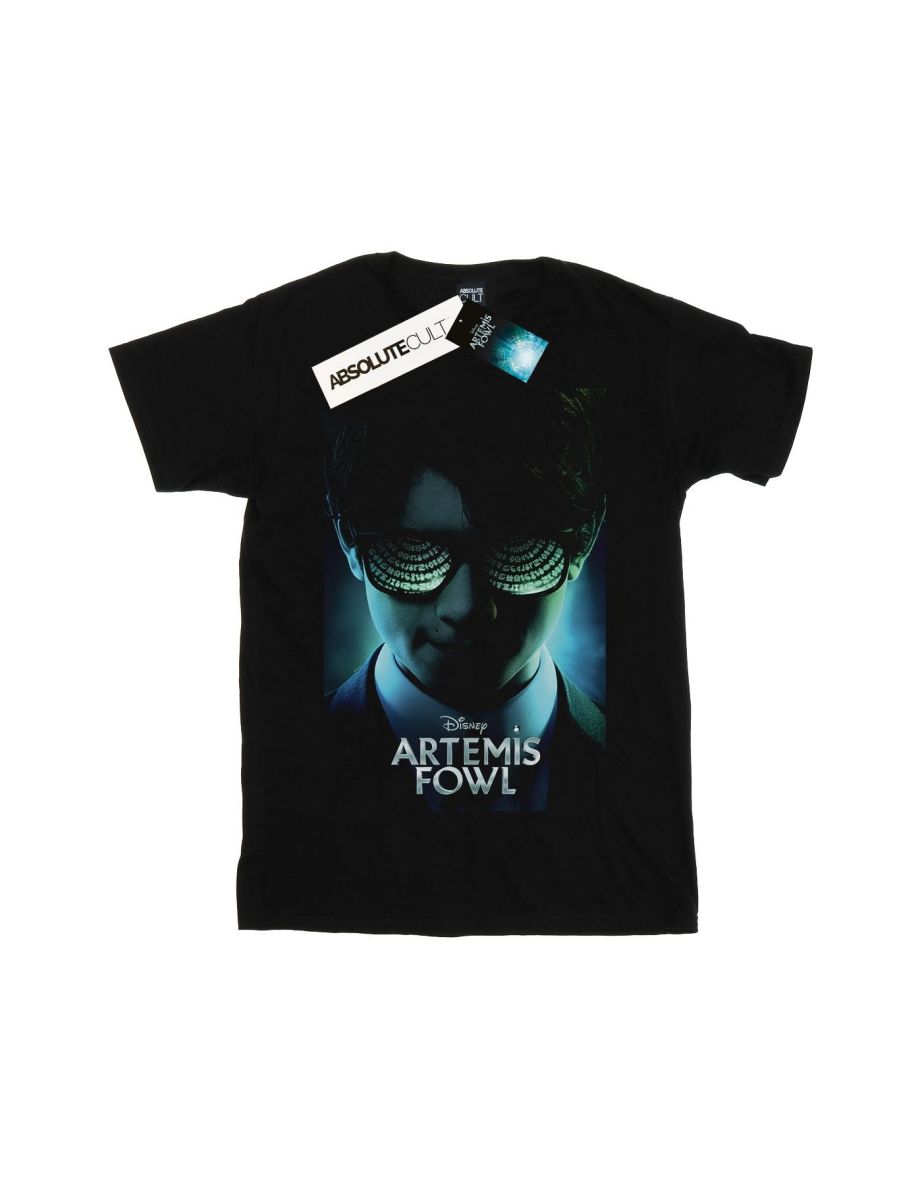 Disney Boys Artemis Fowl Poster T-Shirt - Black - 1