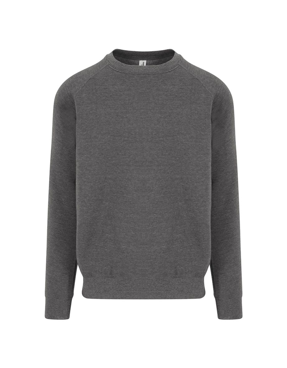 AWDis Just Hoods Mens Graduate Heavyweight Sweatshirt - Charcoal
