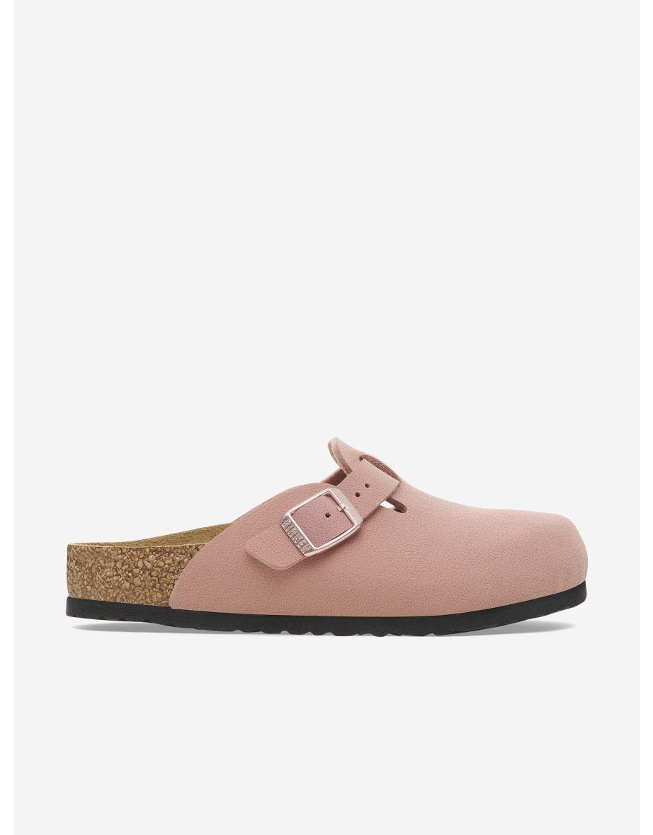 BIRKENSTOCK Girls Boston Clogs in Pink