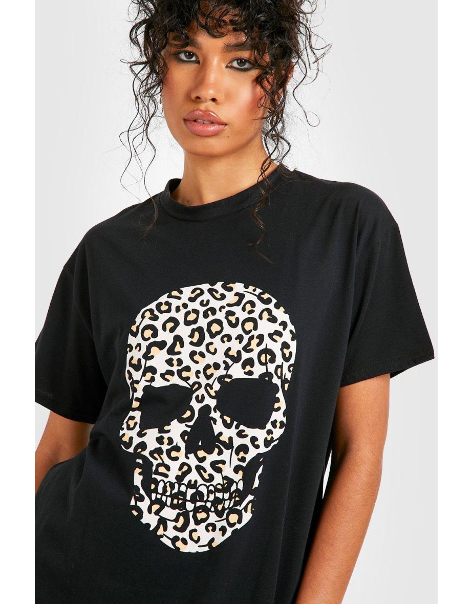 Skull t shirt sales dress