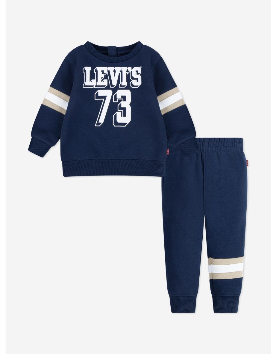 Baby Boys Denim Dungrees in Blue
