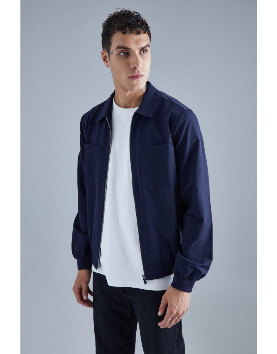 Boohooman harrington jacket sale