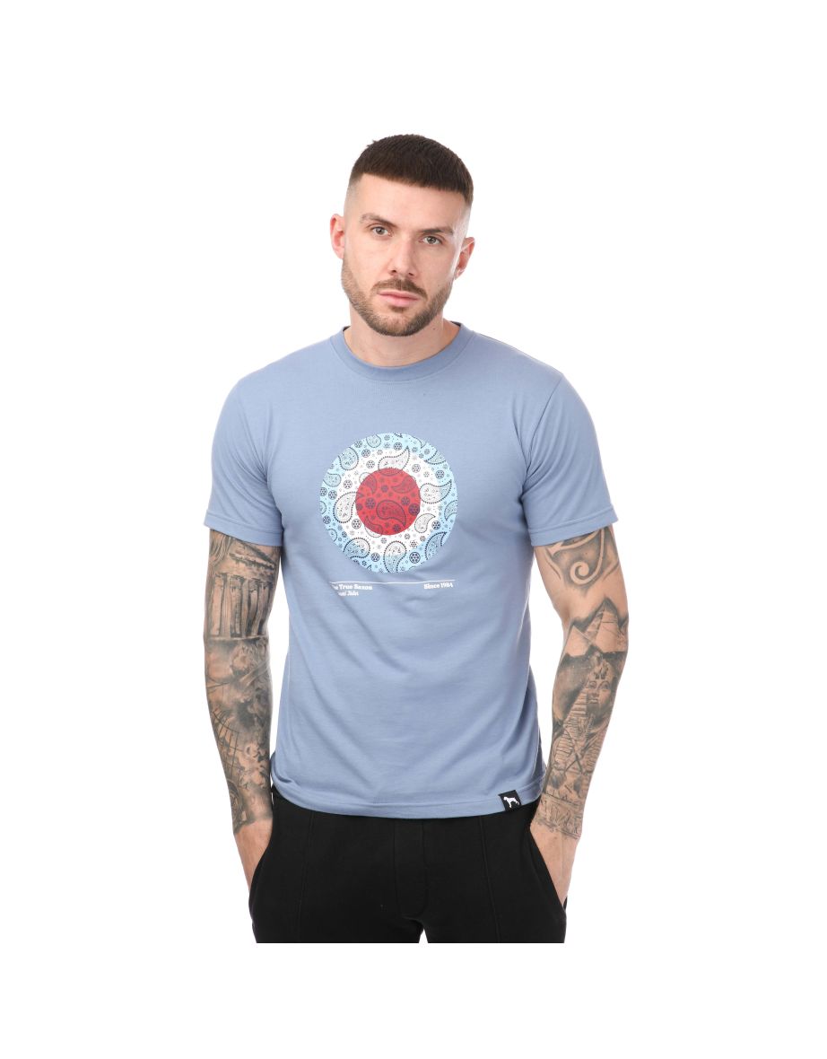 Men's One True Saxon Paisley T-Shirt in Blue