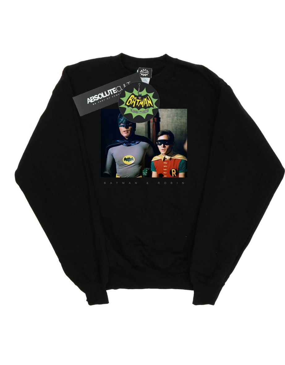 DC Comics Girls Batman TV Series Dynamic Duo Photograph Sweatshirt - 1