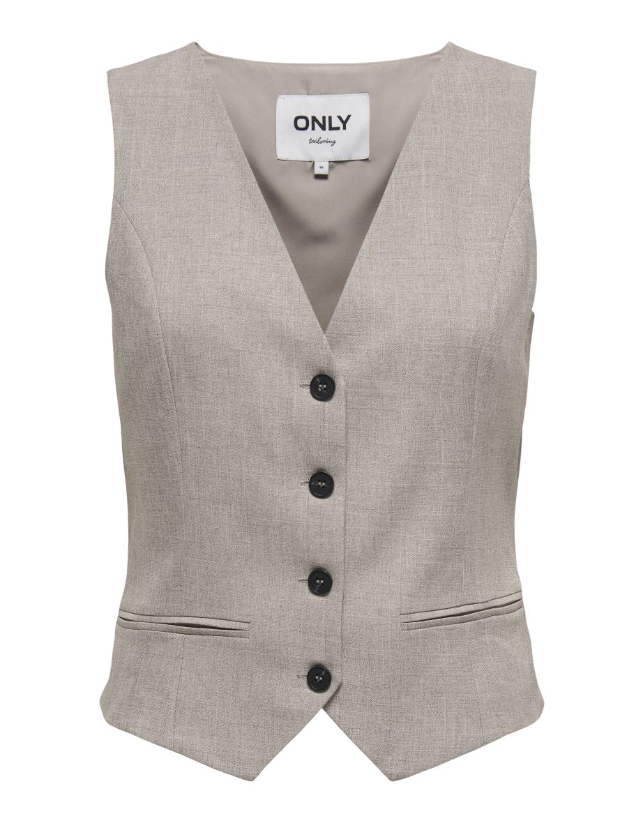 ONLLINDA S/L MEL FITTED VEST TLR NOOS