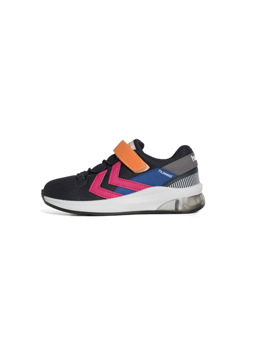 WANGA JR Kids Light Up Black Sneakers