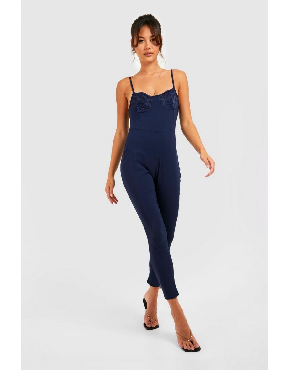 Petite best sale skinny jumpsuit