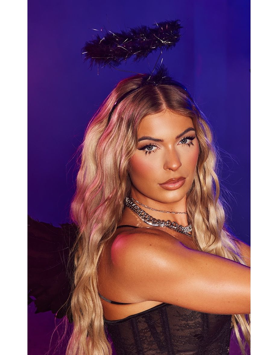 Black Feather Halo