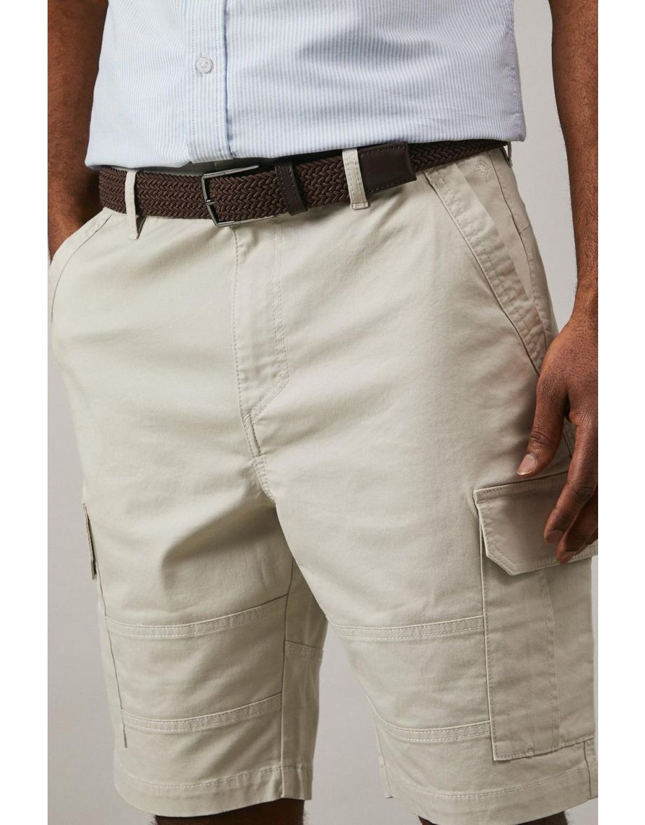 Brown Smart Braided Belt