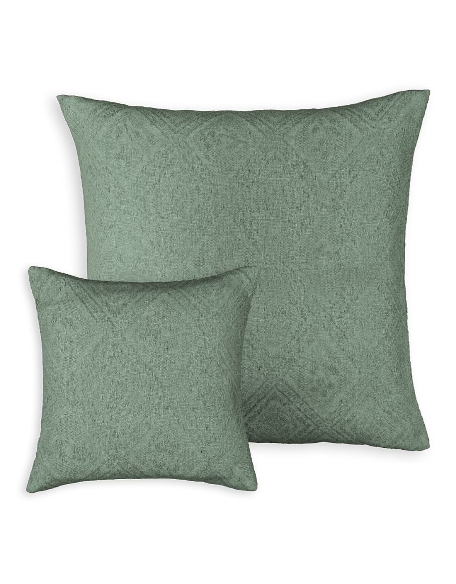 Indo Jacquard 100% Cotton Cushion Cover or Pillowcase - 1