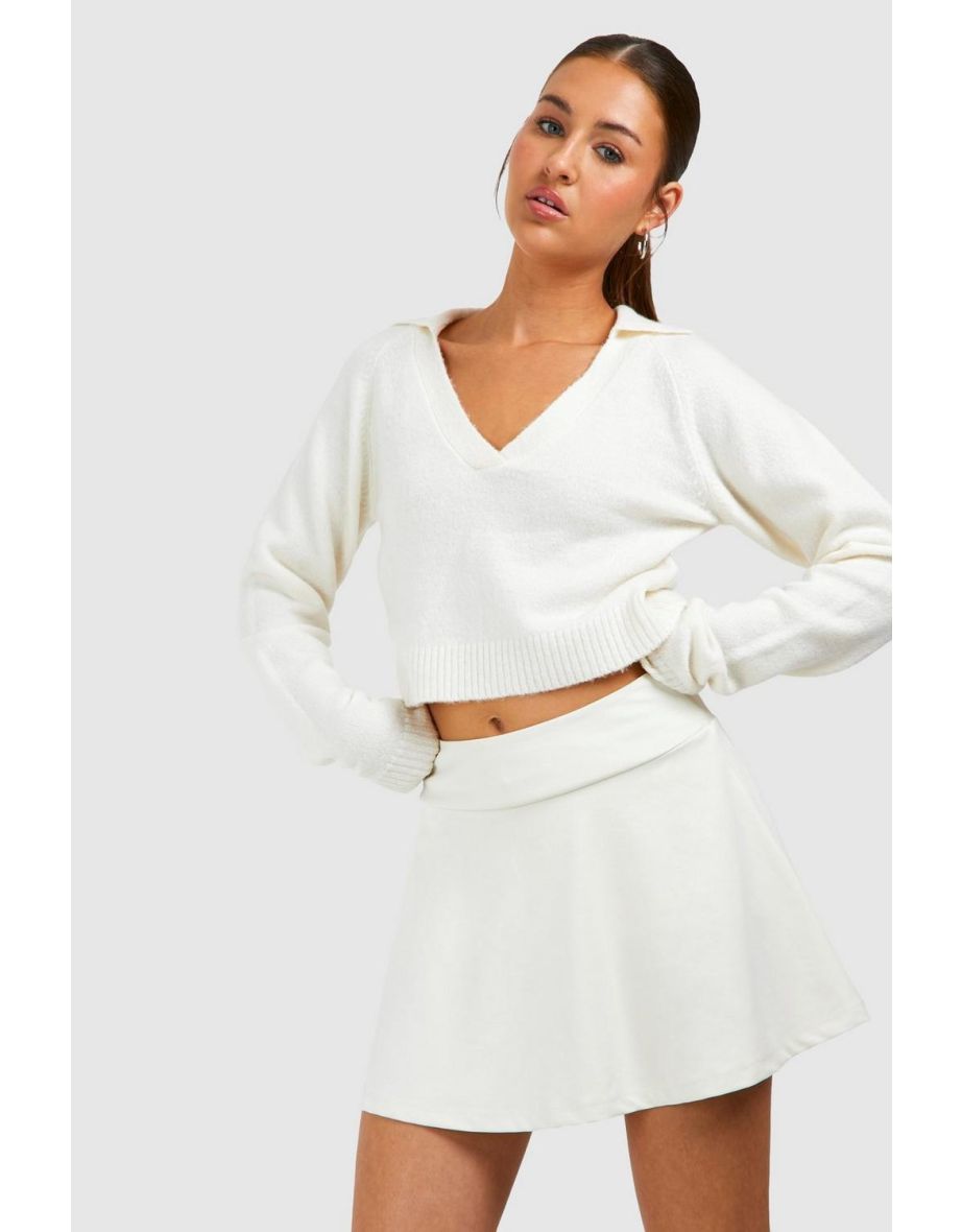 Active Fabric Tennis Skirt With Built In Short