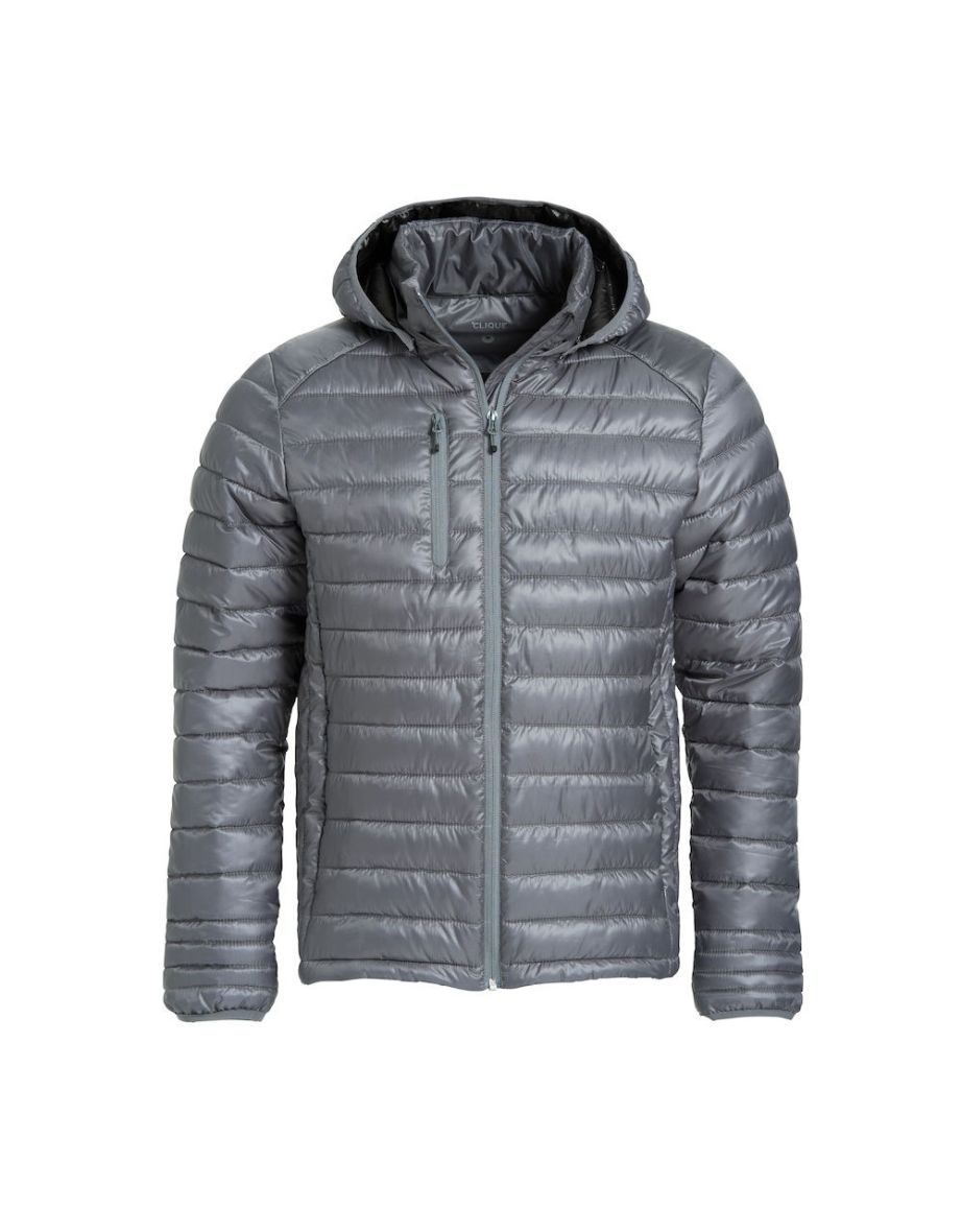 Clique Mens Hudson Padded Jacket - Grey