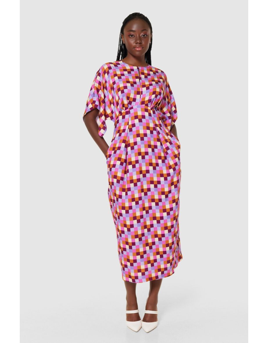 Closet London Lilac Purple A-Line Dress