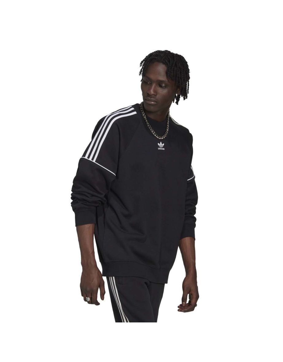 Men's adidas Originals Rekive Crew Sweatshirt in Black
