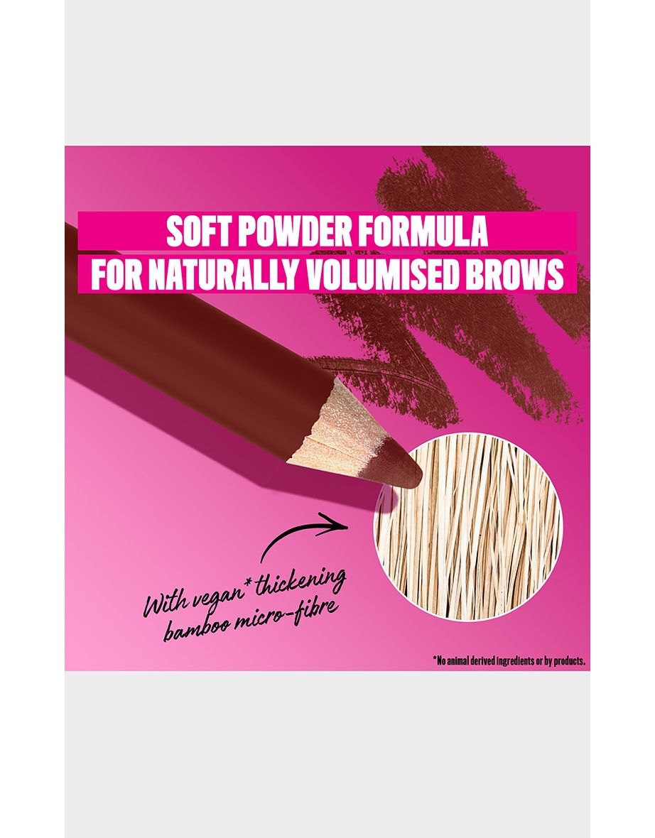 Nyx Professional Makeup Powder Louder Brow Pencil - Black Cherry - 3