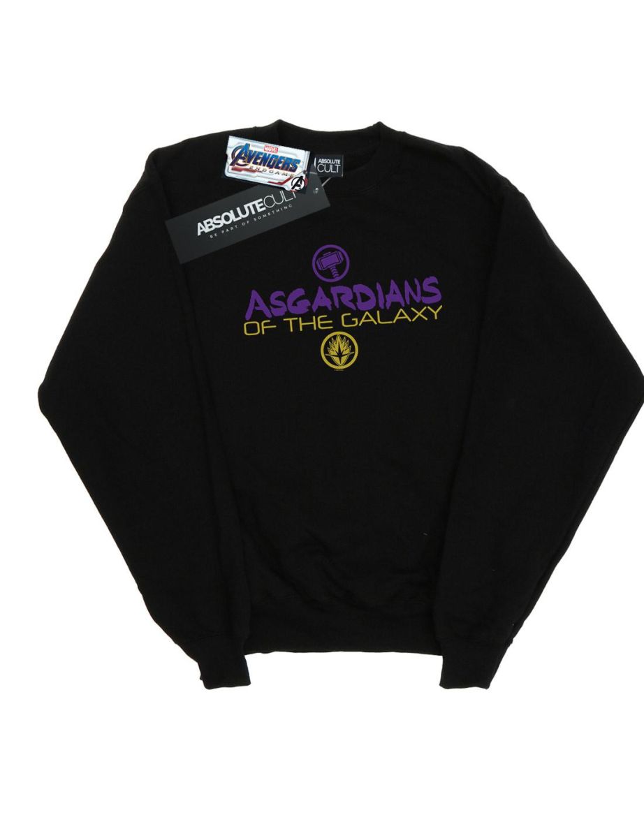 Marvel Girls Avengers Endgame Asgardians Of The Galaxy Sweatshirt - 1