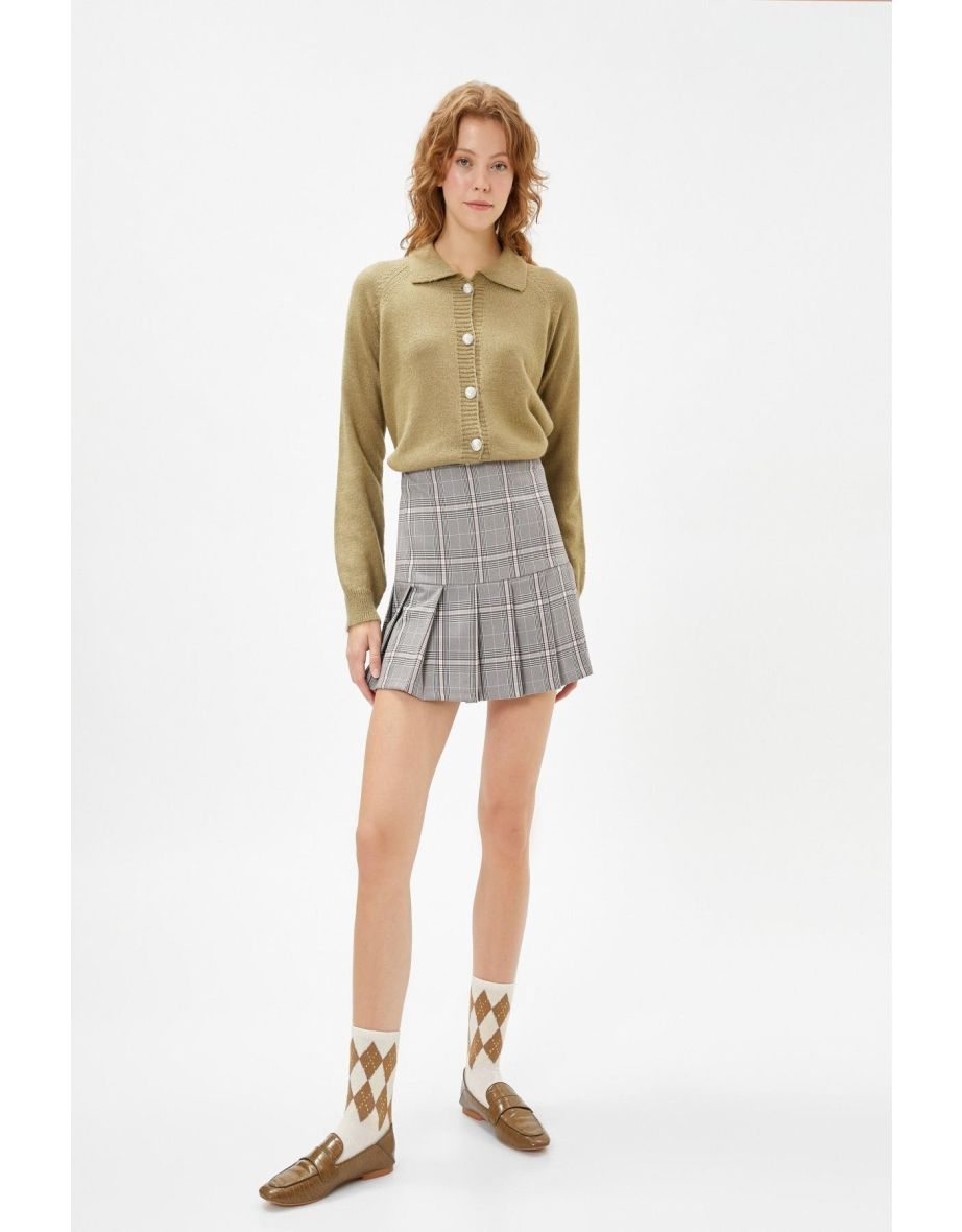 Women's Khaki Cardigan